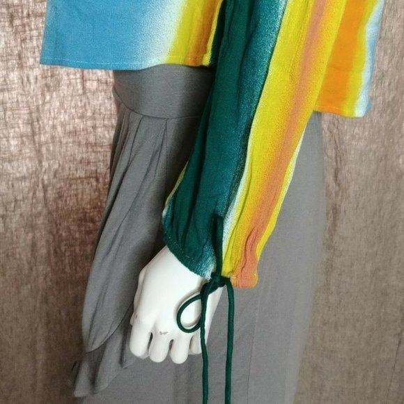 BCBGeneration Off The Shoulder Stripe Top Size XS - Picture 5 of 13